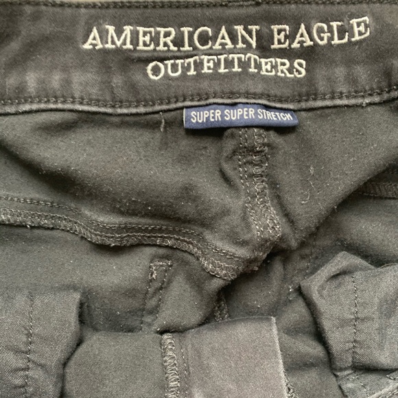 American Eagle black skinny jeans (short) - Picture 3 of 4